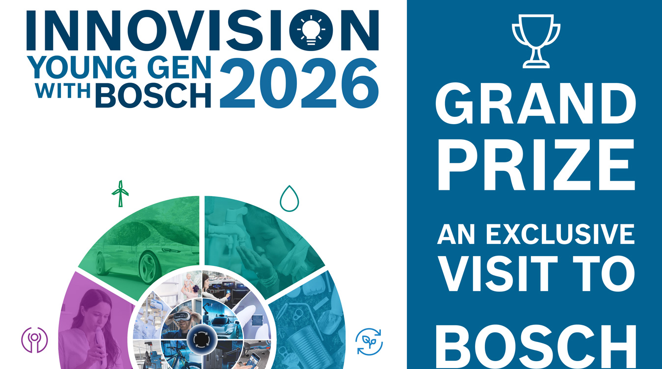 โครงการประกวดผลงานนวัตกรรม INNOVISION YOUNG GEN WITH BOSCH 2026